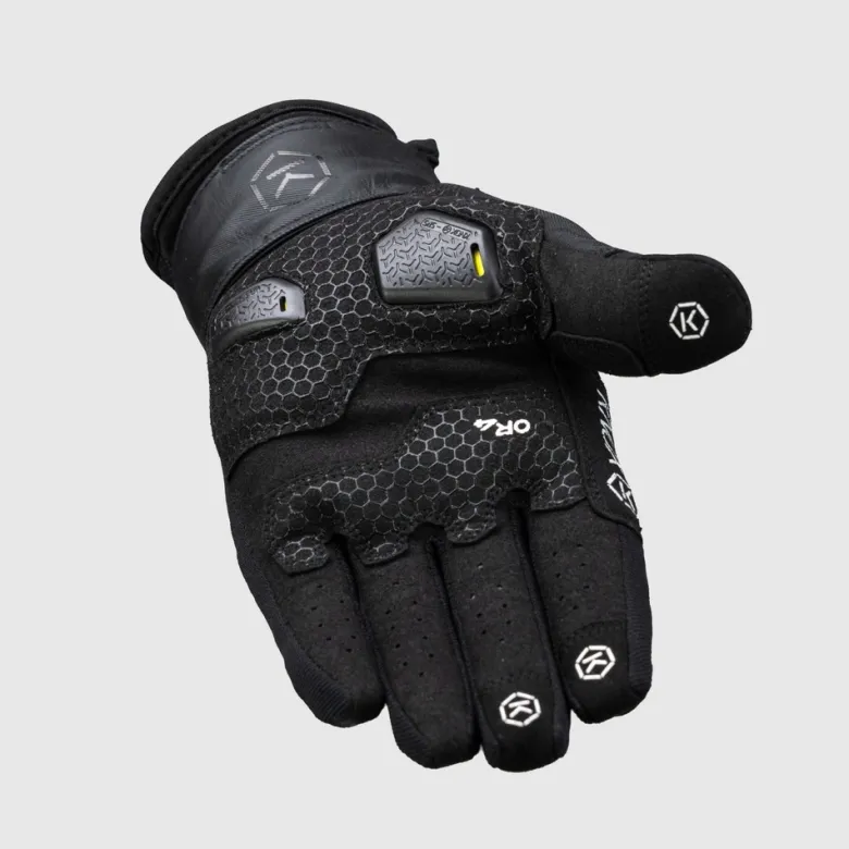 Rękawice miejskie KNOX ORSA TEXTILE OR4 BLACK czarny