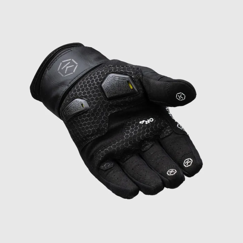 Rękawice miejskie KNOX ORSA TEXTILE OR4 BLACK czarny