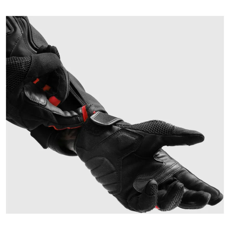 Rękawice miejskie REBELHORN CORE BLACK/RED czarny czerwony