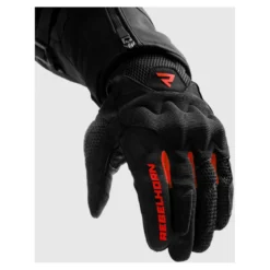 Rękawice miejskie REBELHORN CORE BLACK/RED czarny czerwony