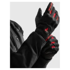 Rękawice miejskie REBELHORN CORE BLACK/RED czarny czerwony