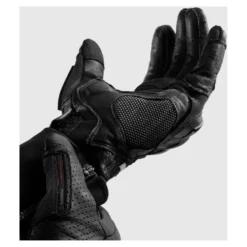 Rękawice miejskie REBELHORN DEFENDER BLACK/RED czarny czerwony