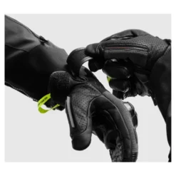 Rękawice miejskie REBELHORN DEFENDER BLACK/GREY/FLUO YELLOW czarny szary żółty fluo