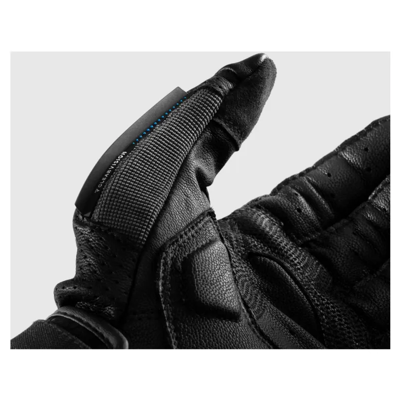Rękawice miejskie REBELHORN DEFENDER BLACK/GREY/FLUO YELLOW czarny szary żółty fluo