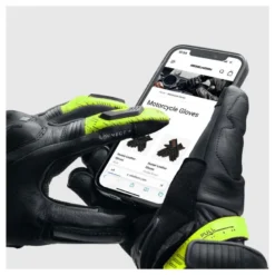 Rękawice miejskie REBELHORN VIPER BLACK/GREY/FLUO YELLOW czarny szary żółty fluo