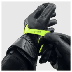 Rękawice miejskie REBELHORN VIPER BLACK/GREY/FLUO YELLOW czarny szary żółty fluo