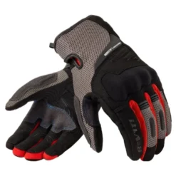 Rękawice miejskie REVIT CAVERN GREY/RED szary czerwony czarny