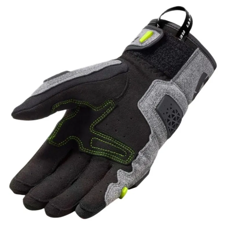 Rękawice miejskie REVIT MANGROVE SILVER/BLACK srebrny czarny żółty fluo