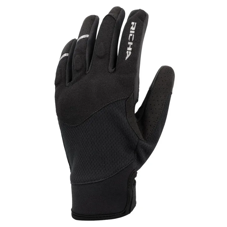 Rękawice miejskie RICHA AIR JET BLACK czarny
