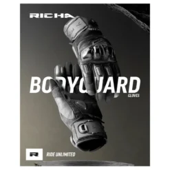 Rękawice miejskie RICHA BODYGUARD BLACK czarny