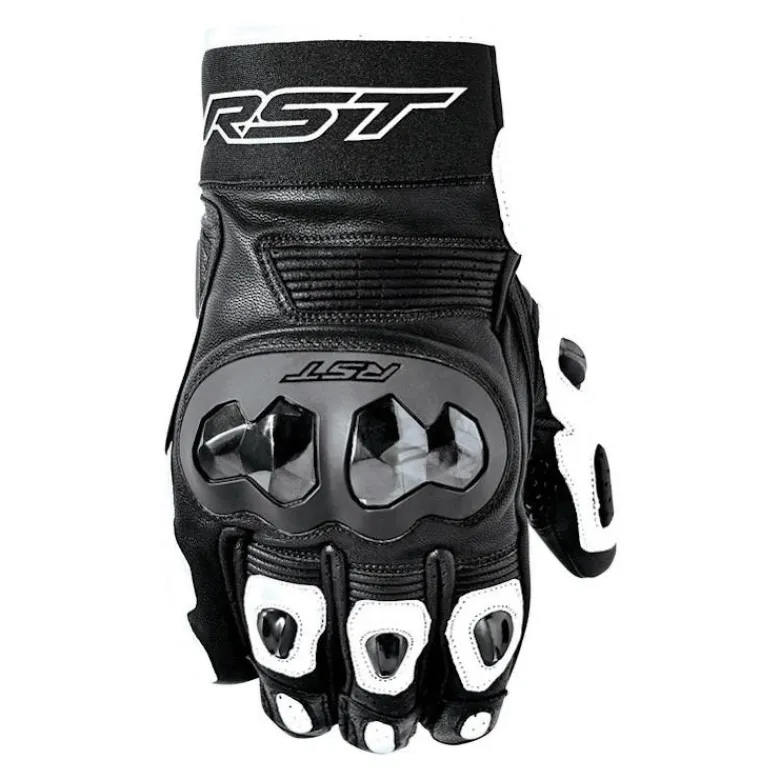 Rękawice miejskie RST FREESTYLE 3 D3O BLACK/WHITE czarny biały
