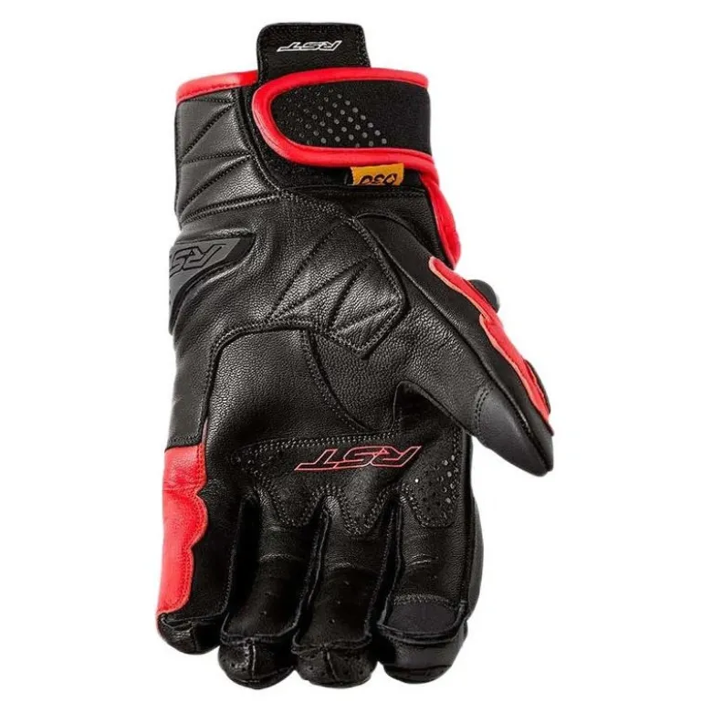 Rękawice miejskie RST FREESTYLE 3 D3O BLACK/RED czarny czerwony