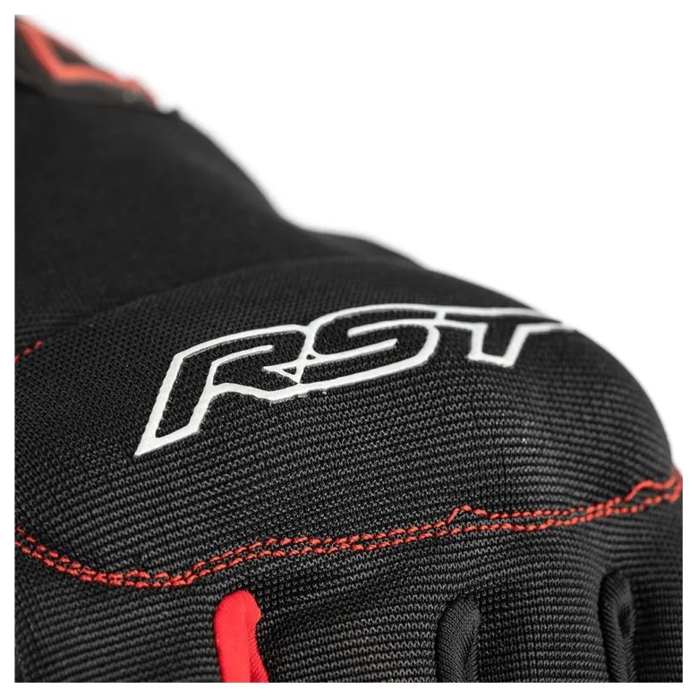 Rękawice miejskie RST RIDER CE RED czarny czerwony