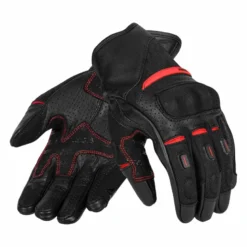 Rękawice miejskie SECA AXIS MESH II RED czarny czerwony