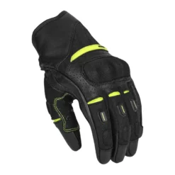 Rękawice miejskie SECA AXIS MESH II FLUO YELLOW czarny żółty fluo