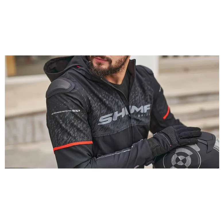 Rękawice miejskie SHIMA AIR 2.0 MEN BLACK czarny