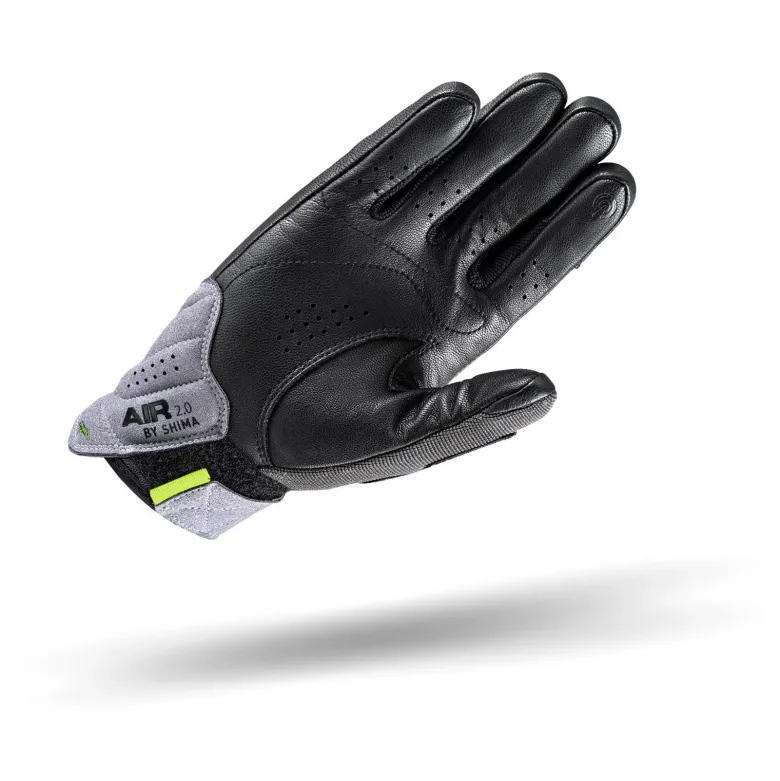 Rękawice miejskie SHIMA AIR 2.0 MEN GREY czarny szary