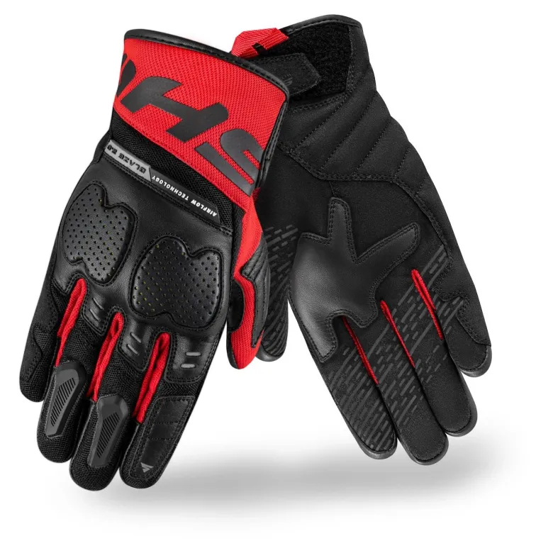 Rękawice miejskie SHIMA BLAZE 2.0 RED czarny czerwony