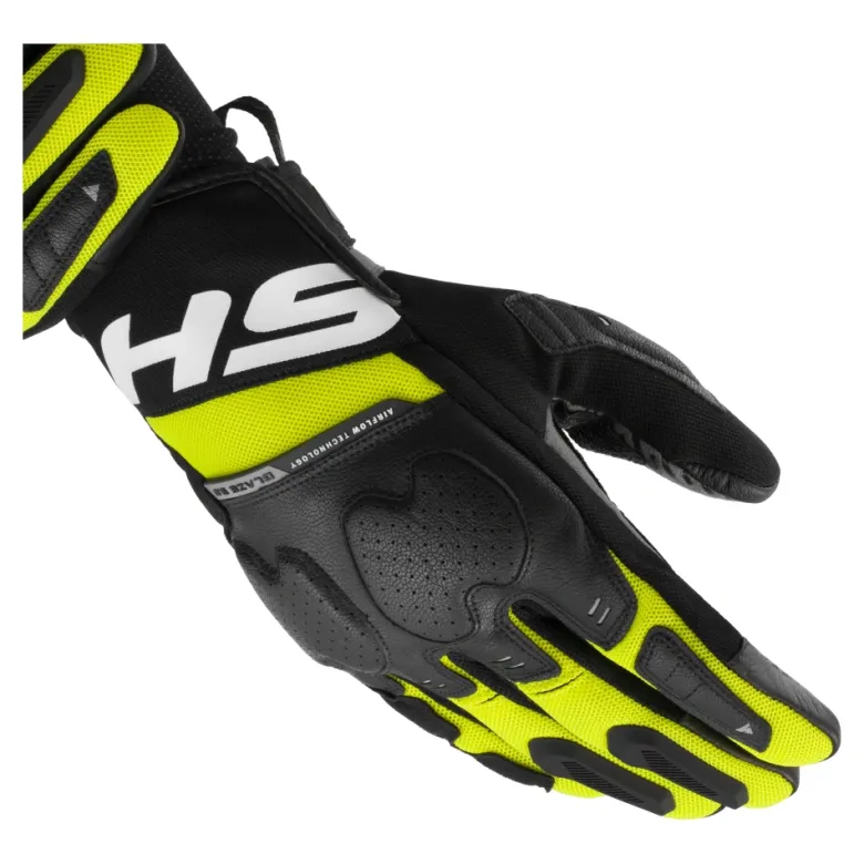 Rękawice miejskie SHIMA BLAZE 3.0 FLUO czarny żółty fluo