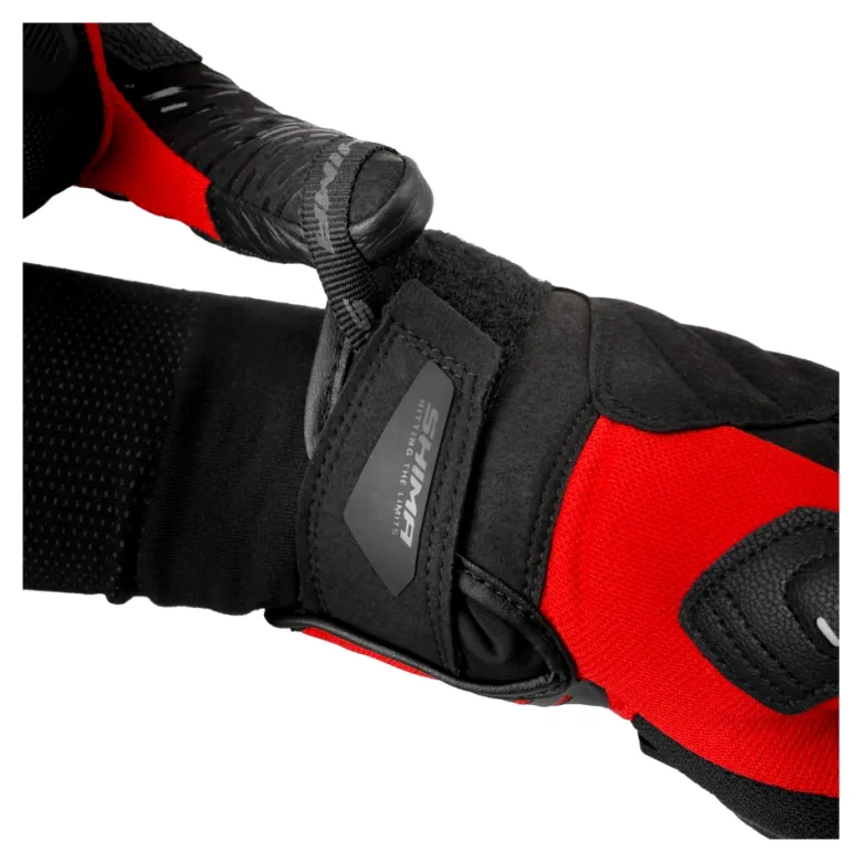 Rękawice miejskie SHIMA BLAZE 3.0 RED czarny czerwony