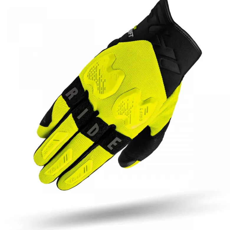 Rękawice miejskie SHIMA DRIFT YELLOW FLUO żółty fluo czarny
