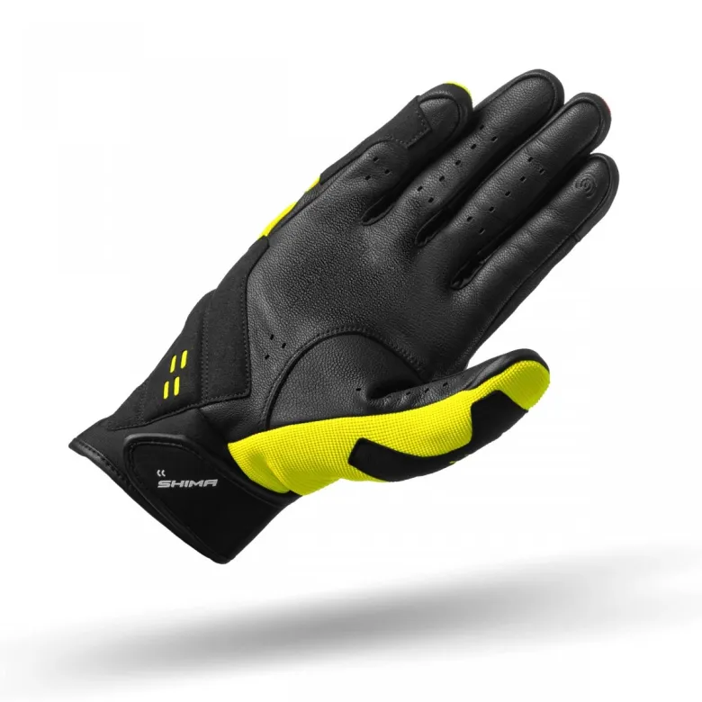 Rękawice miejskie SHIMA DRIFT YELLOW FLUO żółty fluo czarny