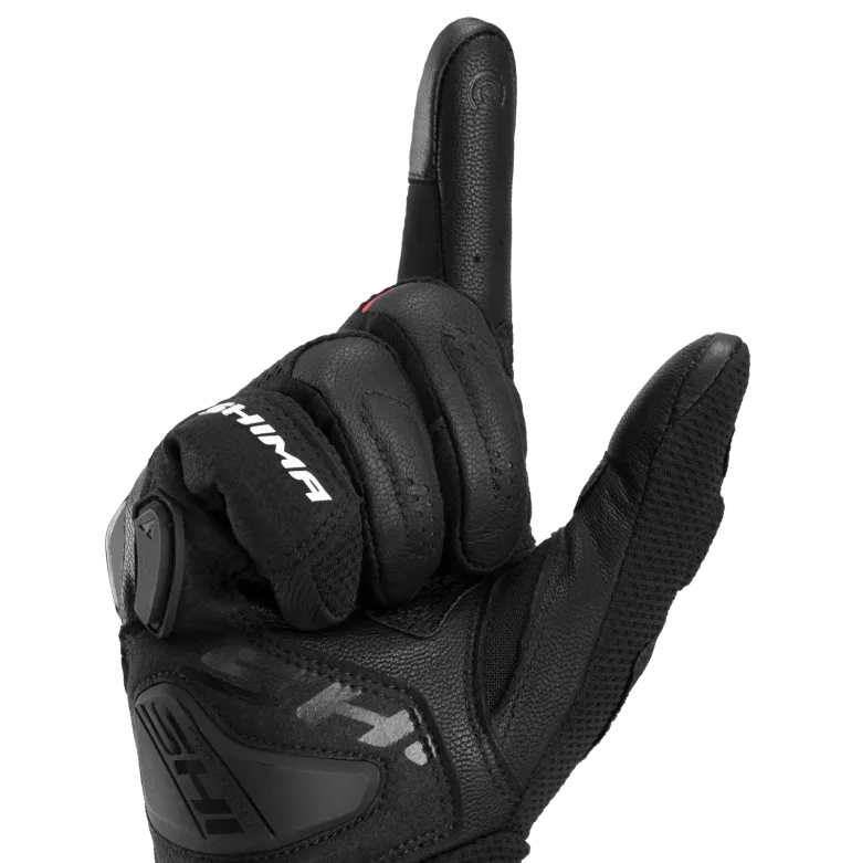 Rękawice miejskie SHIMA SPARK 3.0 BLACK/RED czarny czerwony