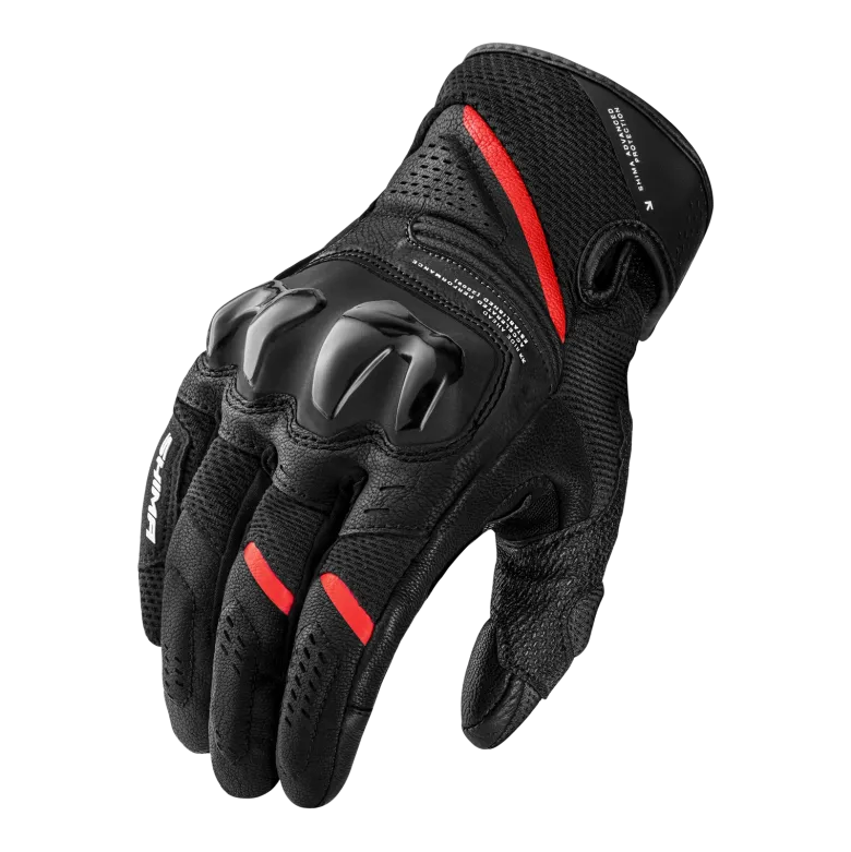 Rękawice miejskie SHIMA SPARK 3.0 BLACK/RED czarny czerwony
