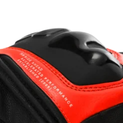 Rękawice miejskie SHIMA SPARK 3.0 RED FLUO czarny czerwony fluo