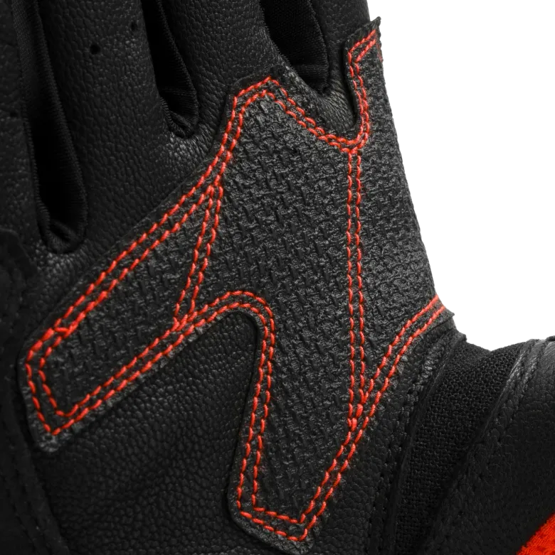 Rękawice miejskie SHIMA SPARK 3.0 RED FLUO czarny czerwony fluo