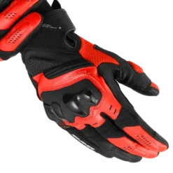Rękawice miejskie SHIMA SPARK 3.0 RED FLUO czarny czerwony fluo