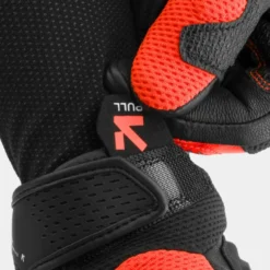 Rękawice miejskie SHIMA SPARK 3.0 RED FLUO czarny czerwony fluo