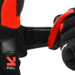 Rękawice miejskie SHIMA SPARK 3.0 RED FLUO czarny czerwony fluo