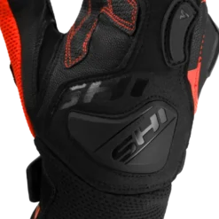 Rękawice miejskie SHIMA SPARK 3.0 RED FLUO czarny czerwony fluo