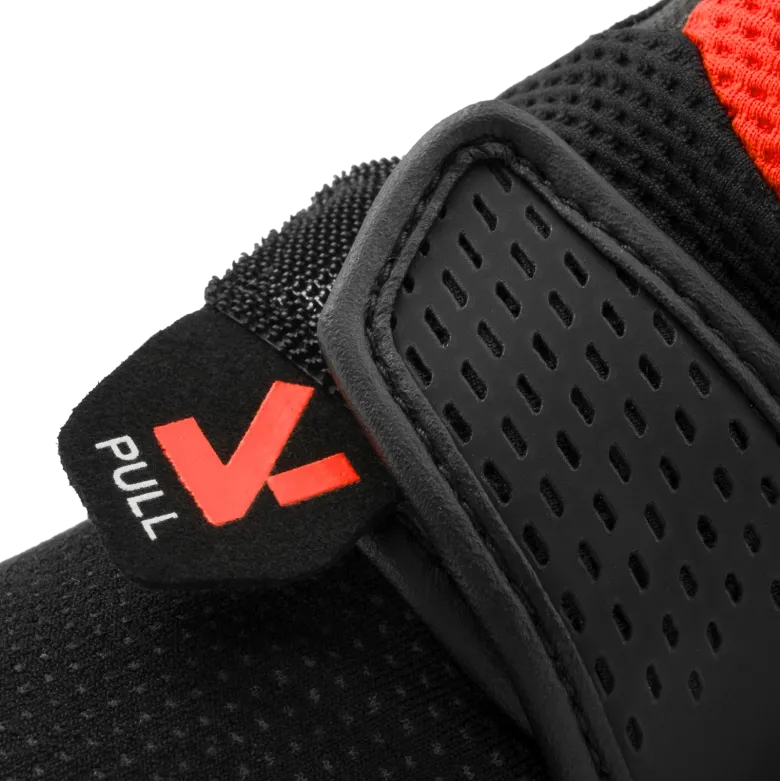 Rękawice miejskie SHIMA SPARK 3.0 RED FLUO czarny czerwony fluo
