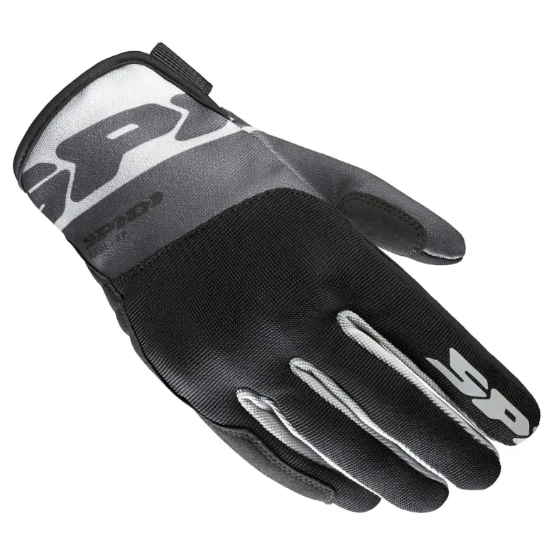 Rękawice miejskie SPIDI FLASH-KP BLACK/GREY czarny szary