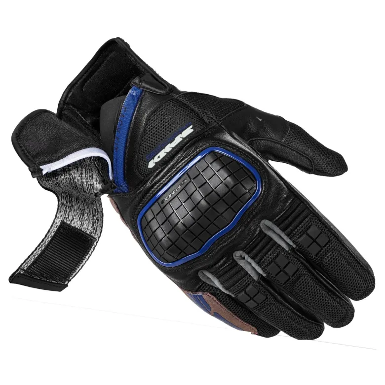 Rękawice miejskie SPIDI X-FORCE BLACK/BLUE czarny niebieski