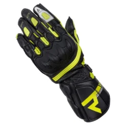 Rękawice sportowe damskie REBELHORN ST LONG LADY BLACK/GREY/FLO YELLOW czarny szary żółty fluo