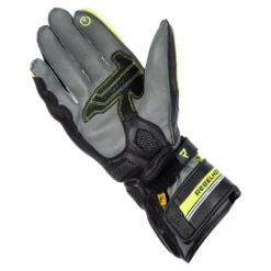 Rękawice sportowe damskie REBELHORN ST LONG LADY BLACK/GREY/FLO YELLOW czarny szary żółty fluo