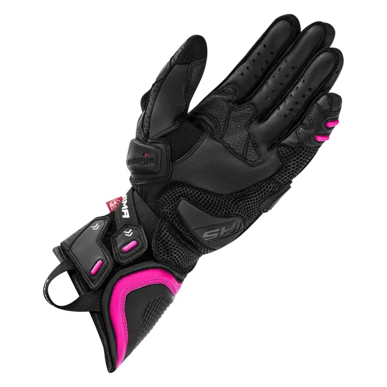 Rękawice sportowe damskie SHIMA RS-3 LADY PINK czarny różowy