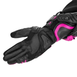 Rękawice sportowe damskie SHIMA RS-3 LADY PINK czarny różowy
