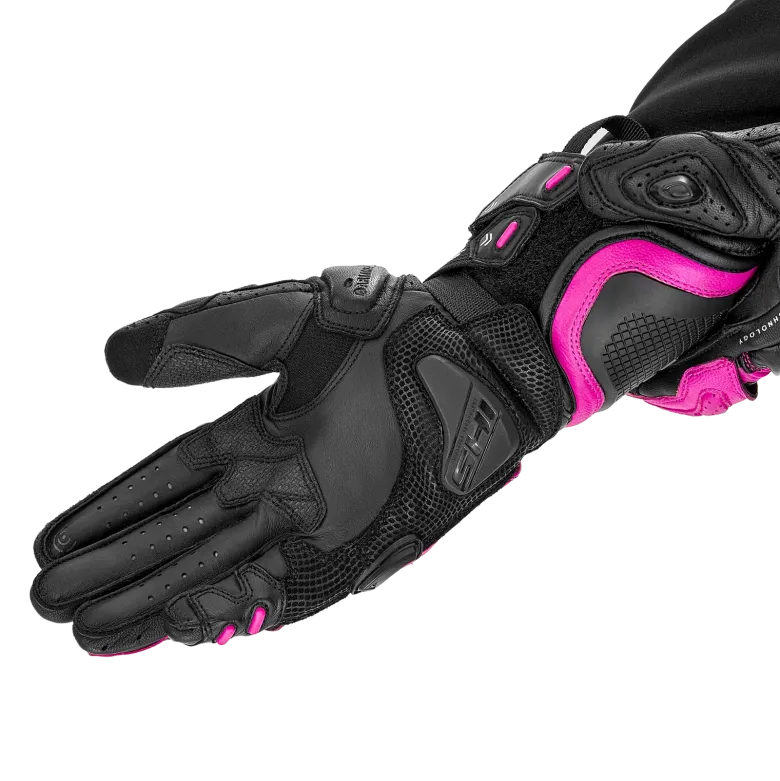 Rękawice sportowe damskie SHIMA RS-3 LADY PINK czarny różowy