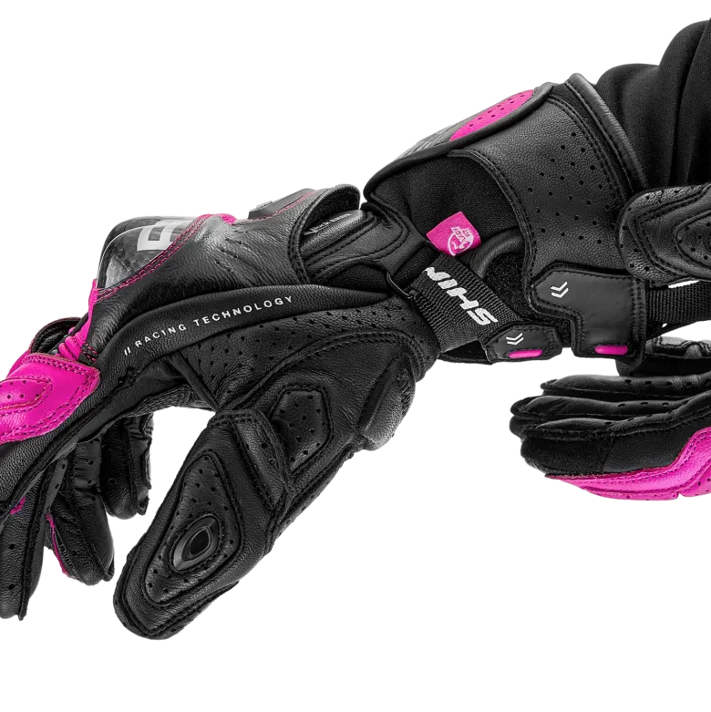 Rękawice sportowe damskie SHIMA RS-3 LADY PINK czarny różowy