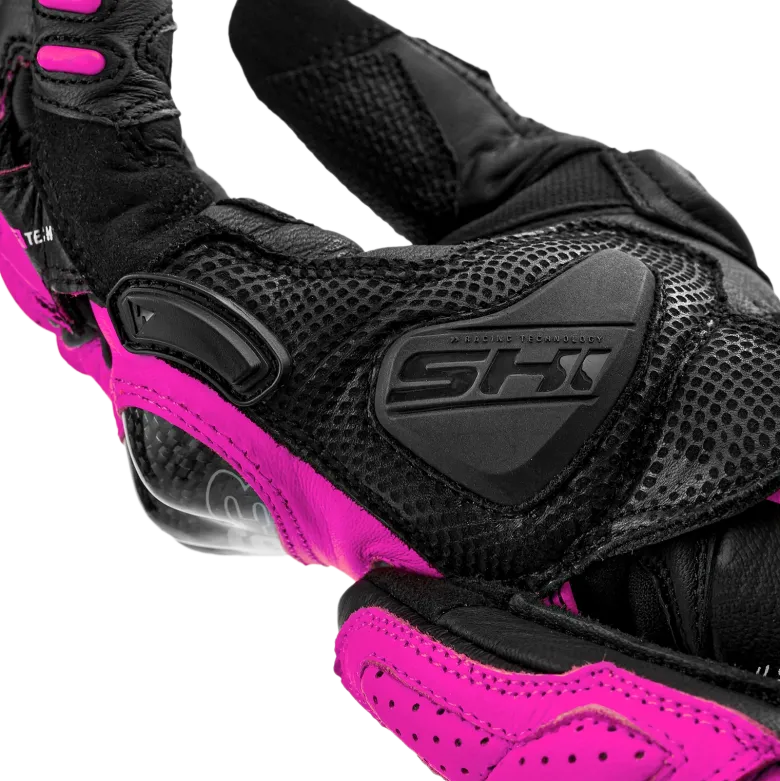 Rękawice sportowe damskie SHIMA RS-3 LADY PINK czarny różowy