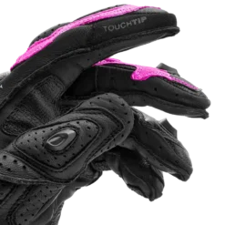Rękawice sportowe damskie SHIMA RS-3 LADY PINK czarny różowy