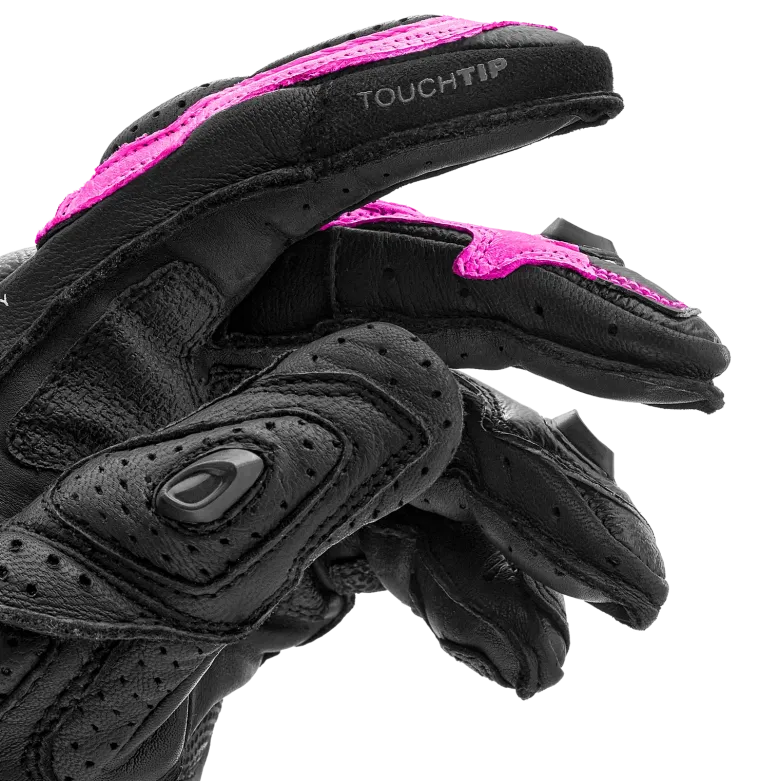 Rękawice sportowe damskie SHIMA RS-3 LADY PINK czarny różowy