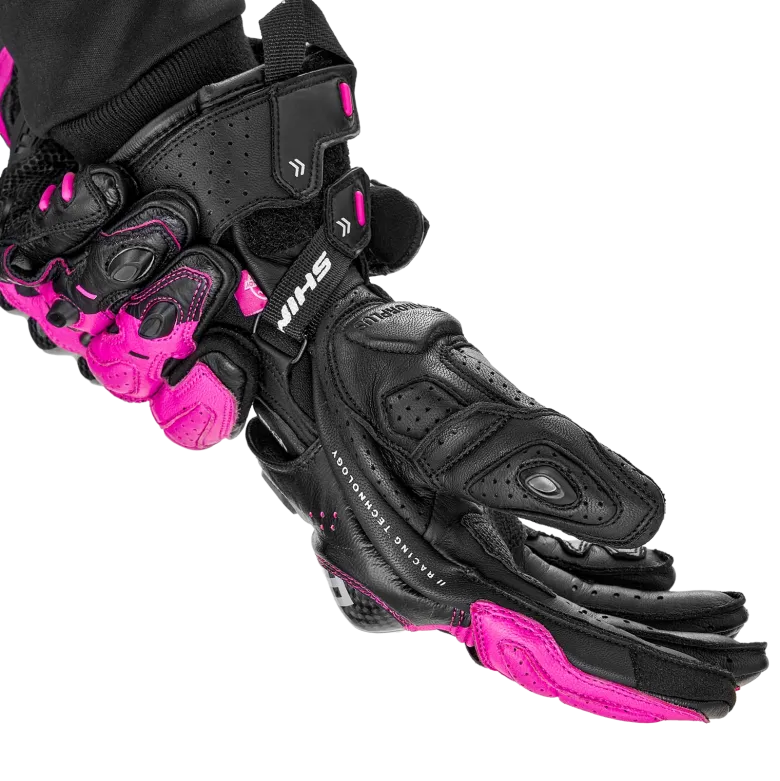 Rękawice sportowe damskie SHIMA RS-3 LADY PINK czarny różowy