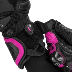 Rękawice sportowe damskie SHIMA RS-3 LADY PINK czarny różowy