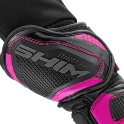 Rękawice sportowe damskie SHIMA RS-3 LADY PINK czarny różowy