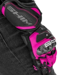 Rękawice sportowe damskie SHIMA RS-3 LADY PINK czarny różowy